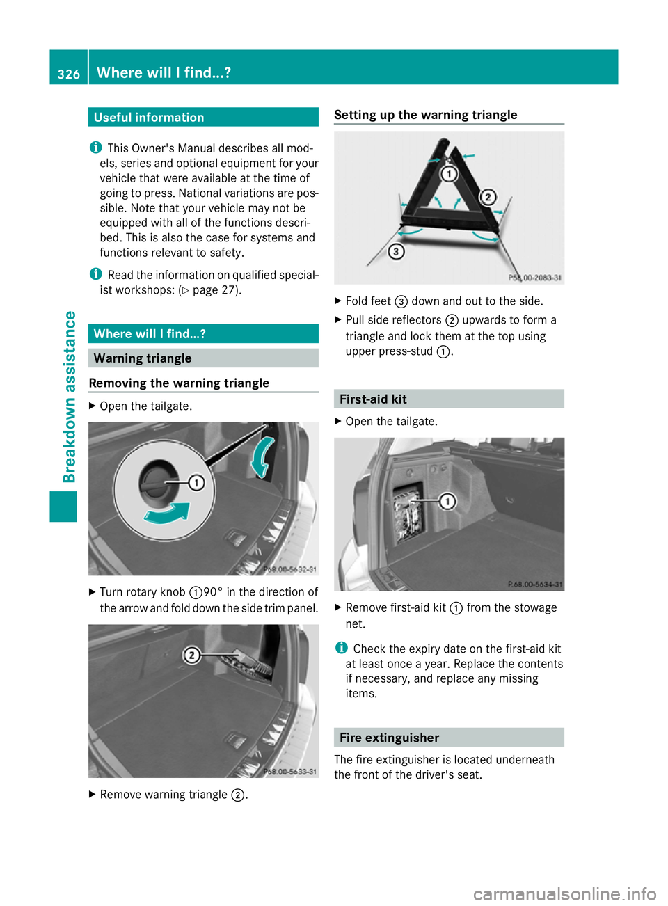 MERCEDES-BENZ GLK SUV 2012  Owners Manual Useful information
i This Owner's Manual describes all mod-
els, series and optional equipment for your
vehicle that were available at the time of
going to press. National variations are pos-
sibl
