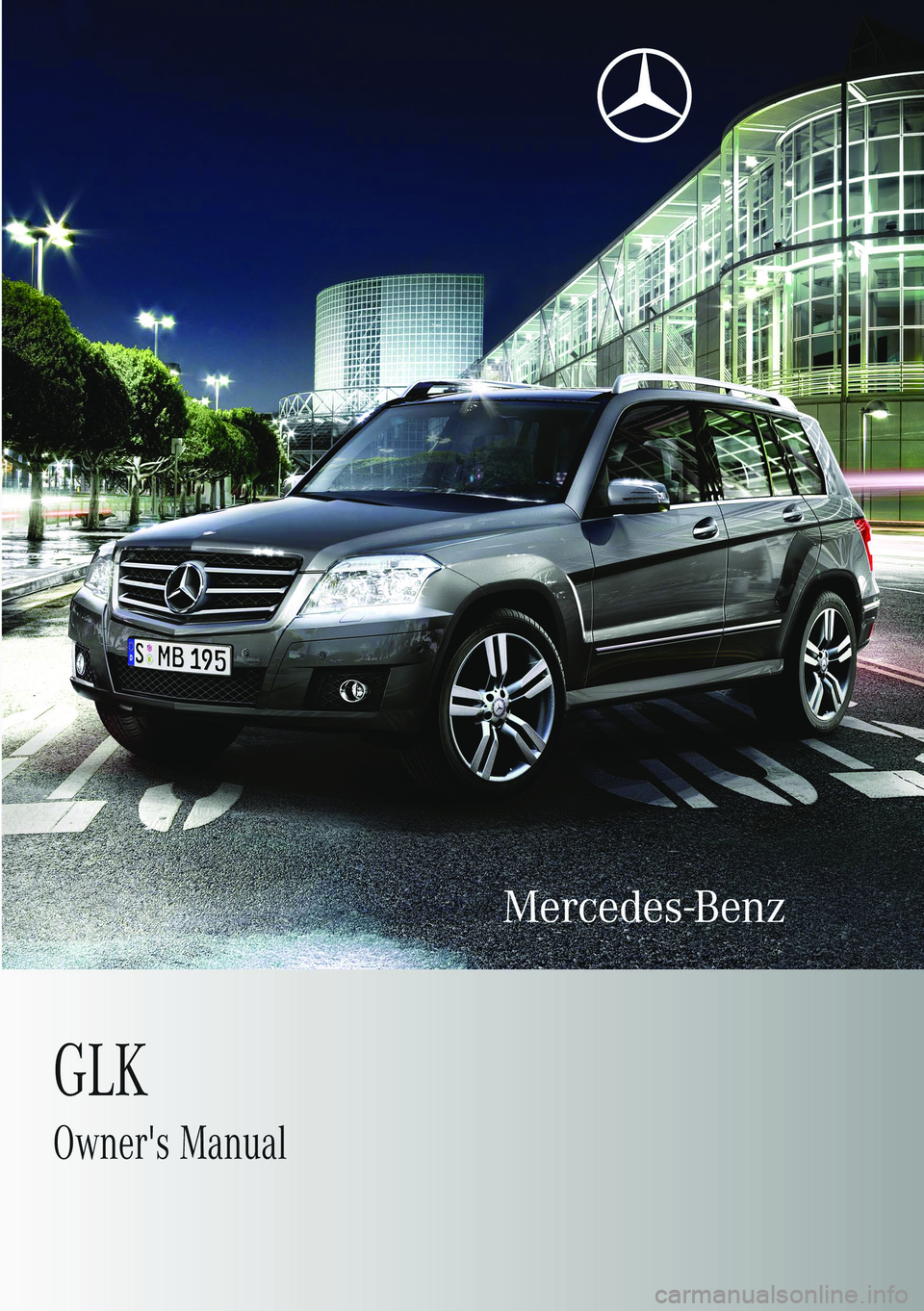 MERCEDES-BENZ GLK SUV 2008  Owners Manual 