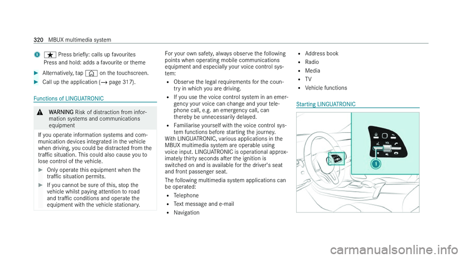 MERCEDES-BENZ GLS SUV 2022  Owners Manual �5
�