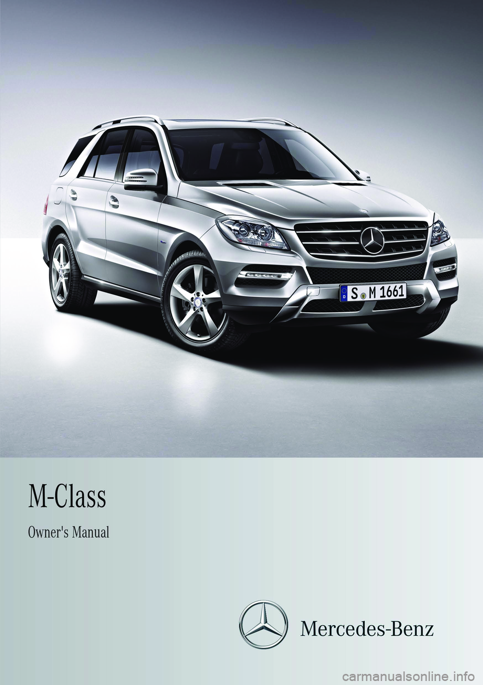 MERCEDES-BENZ M-CLASS SUV 2011  Owners Manual 