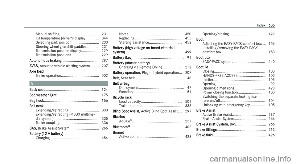 MERCEDES-BENZ S-CLASS SALOON LONG 2022  Owners Manual �M�a�n�u�a�l� �s�h�is�i�n�g
�.�.�.�.�.�.�.�.�.�.�.�.�.�.�.�.�.�.�.�.�.�.�.�.�.�.�.�.�.�.�.�.�.�.�.�.�.�. �2�3�1
�O�i�l� �t�e�m�p�e�r�a�t�u�r�e� �(�d�r�i�v�e�r�'�s� �d�i�s�p�l�a�y�)�.�.�.�.�.�.�.�
