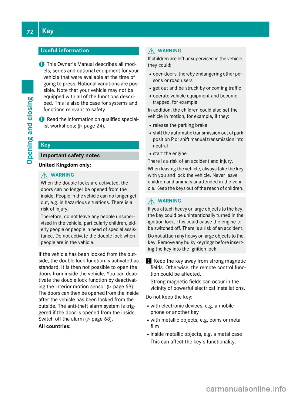 MERCEDES-BENZ SLK ROADSTER 2014 Manual PDF Useful information
i This Owner's Manual describes all mod-
els, series and optional equipment for your
vehicle that were available at the time of
going to press. National variations are pos- sibl MERCEDES-BENZ SLK ROADSTER 2014 Manual PDF Useful information
i This Owner's Manual describes all mod-
els, series and optional equipment for your
vehicle that were available at the time of
going to press. National variations are pos- sibl