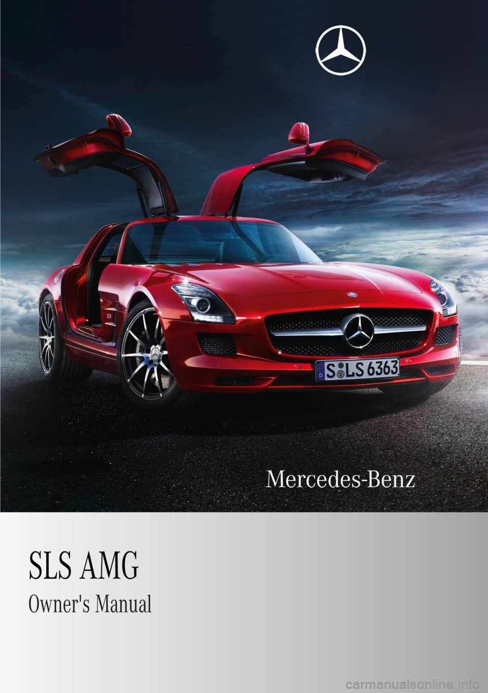 MERCEDES-BENZ SLS COUPE 2010  Owners Manual 