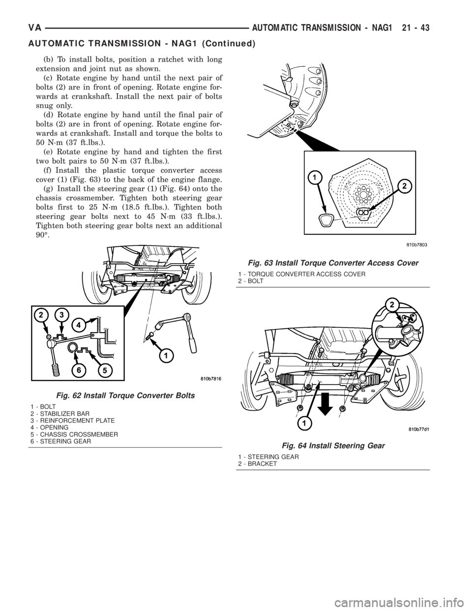 MERCEDES-BENZ SPRINTER 2005 Service Repair Manual (b) To install bolts, position a ratchet with long
extension and joint nut as shown.
(c) Rotate engine by hand until the next pair of
bolts (2) are in front of opening. Rotate engine for-
wards at cra MERCEDES-BENZ SPRINTER 2005 Service Repair Manual (b) To install bolts, position a ratchet with long
extension and joint nut as shown.
(c) Rotate engine by hand until the next pair of
bolts (2) are in front of opening. Rotate engine for-
wards at cra