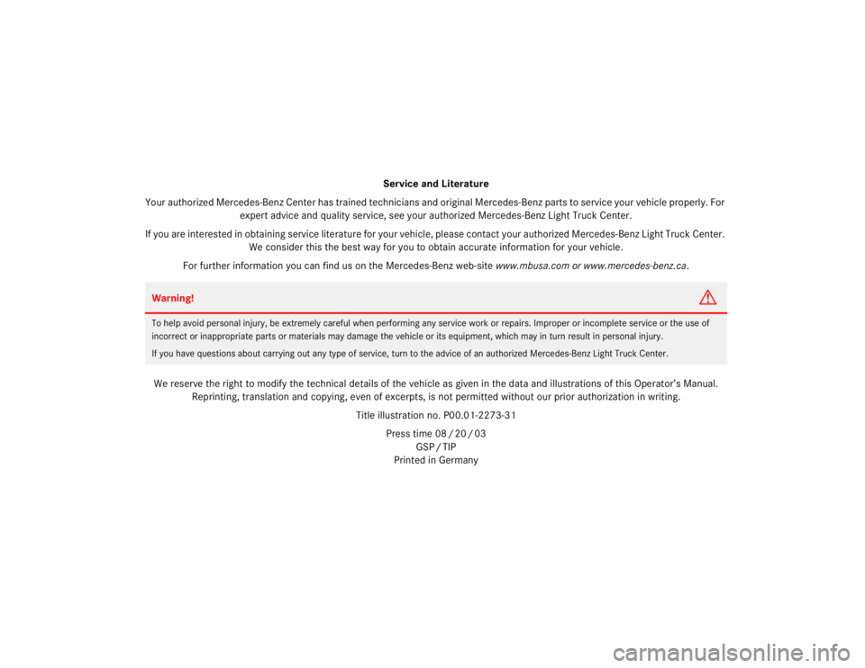 MERCEDES-BENZ ML430 1997 Complete Repair Manual Service and Literature
Your authorized Mercedes-Benz Center has trained technicians and original Mercedes-Benz parts to service your vehicle properly. For
expert advice and quality service, see your MERCEDES-BENZ ML430 1997 Complete Repair Manual Service and Literature
Your authorized Mercedes-Benz Center has trained technicians and original Mercedes-Benz parts to service your vehicle properly. For
expert advice and quality service, see your