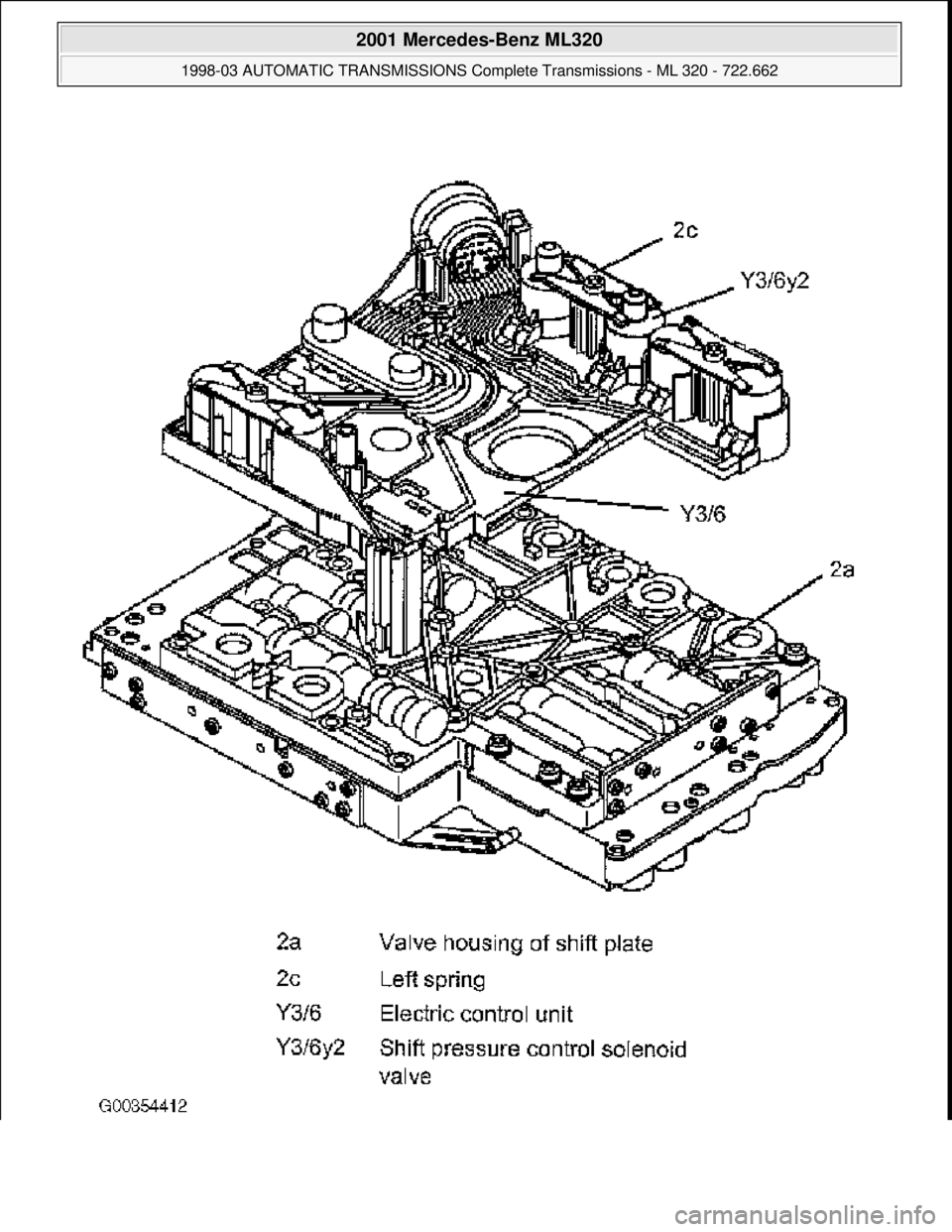 MERCEDES-BENZ ML430 1997  Complete Repair Manual  
2001 Mercedes-Benz ML320 
1998-03 AUTOMATIC TRANSMI SSIONS Complete Transmissions - ML 320 - 722.662  
me  
Saturday, October 02, 2010 3:15:27 PMPage 120 © 2006 Mitchell Repair Information Company,