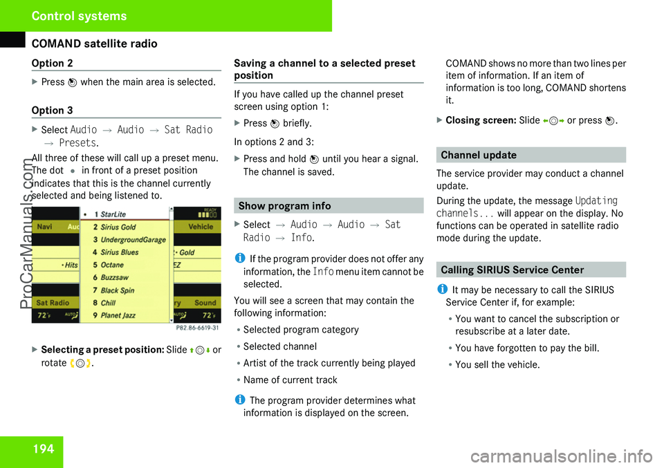 MERCEDES-BENZ CL-CLASS 2009  Owners Manual ProCarManuals.com 