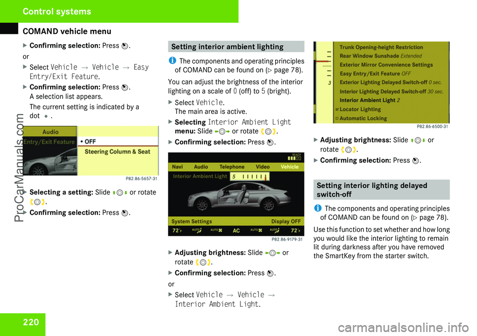 MERCEDES-BENZ CL-CLASS 2009  Owners Manual ProCarManuals.com 