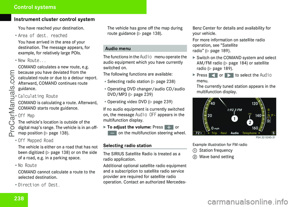 MERCEDES-BENZ CL-CLASS 2009  Owners Manual ProCarManuals.com 