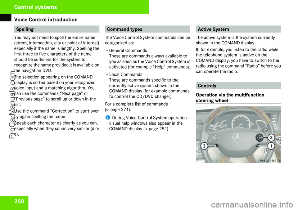 MERCEDES-BENZ CL-CLASS 2009 Owners Manual ProCarManuals.com MERCEDES-BENZ CL-CLASS 2009 Owners Manual ProCarManuals.com