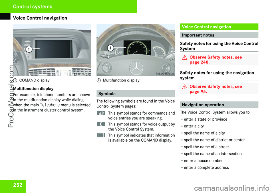 MERCEDES-BENZ CL-CLASS 2009 Owners Manual ProCarManuals.com MERCEDES-BENZ CL-CLASS 2009 Owners Manual ProCarManuals.com