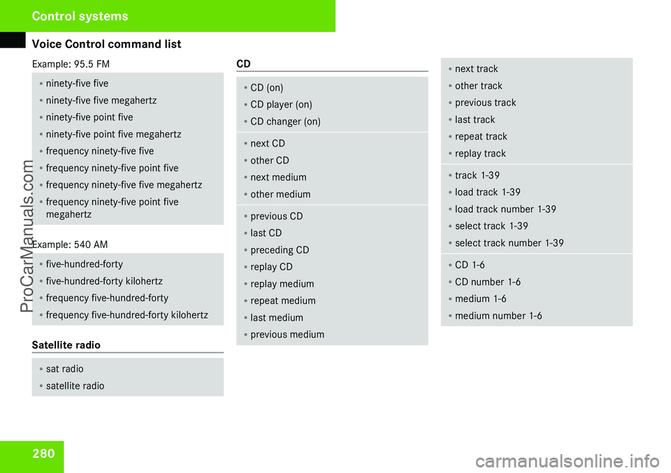 MERCEDES-BENZ CL-CLASS 2009  Owners Manual ProCarManuals.com 