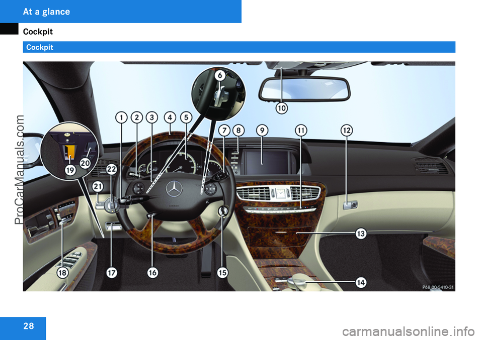 MERCEDES-BENZ CL-CLASS 2009 Owners Manual ProCarManuals.com MERCEDES-BENZ CL-CLASS 2009 Owners Manual ProCarManuals.com