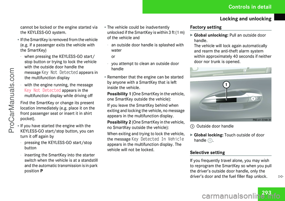 MERCEDES-BENZ CL-CLASS 2009  Owners Manual ProCarManuals.com 
