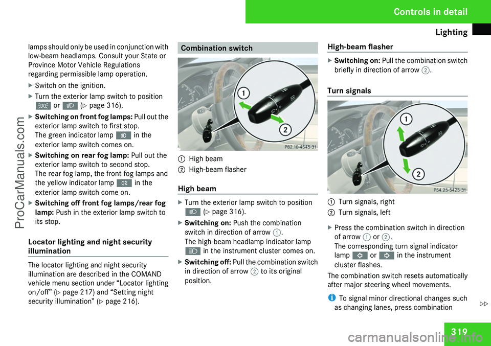MERCEDES-BENZ CL-CLASS 2009  Owners Manual ProCarManuals.com 