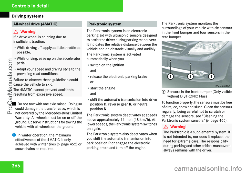 MERCEDES-BENZ CL-CLASS 2009  Owners Manual ProCarManuals.com 