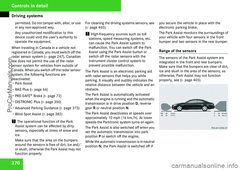 MERCEDES-BENZ CL-CLASS 2009 Owners Manual ProCarManuals.com MERCEDES-BENZ CL-CLASS 2009 Owners Manual ProCarManuals.com