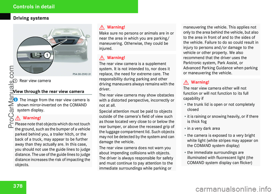MERCEDES-BENZ CL-CLASS 2009 Owners Manual ProCarManuals.com MERCEDES-BENZ CL-CLASS 2009 Owners Manual ProCarManuals.com