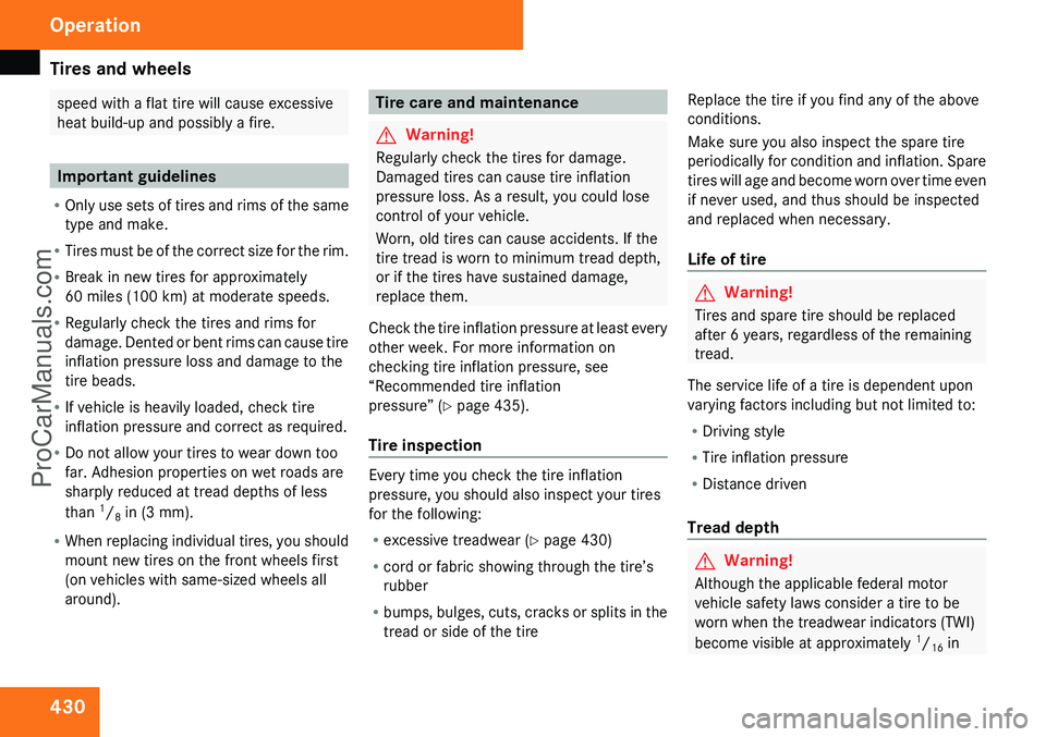 MERCEDES-BENZ CL-CLASS 2009  Owners Manual ProCarManuals.com 