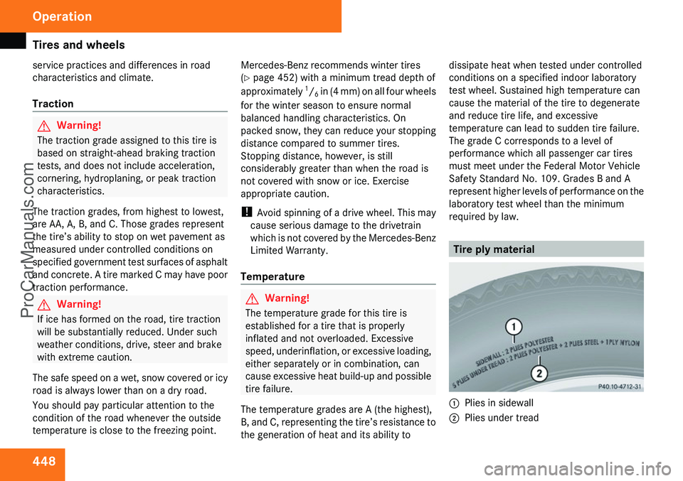 MERCEDES-BENZ CL-CLASS 2009  Owners Manual ProCarManuals.com 