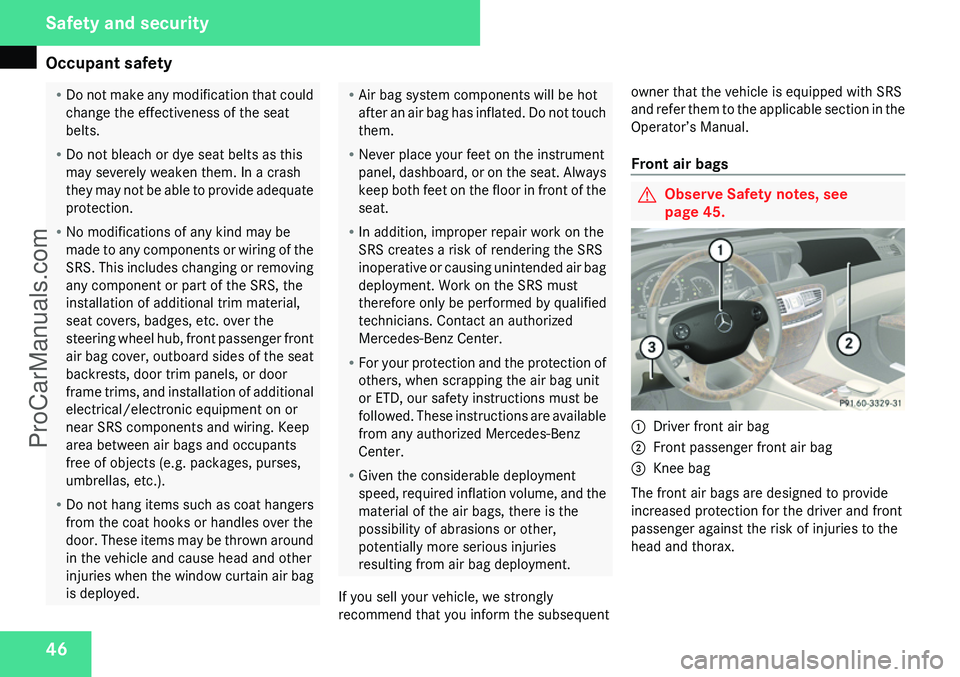 MERCEDES-BENZ CL-CLASS 2009 Service Manual ProCarManuals.com MERCEDES-BENZ CL-CLASS 2009 Service Manual ProCarManuals.com