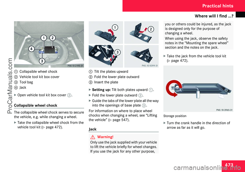 MERCEDES-BENZ CL-CLASS 2009  Owners Manual ProCarManuals.com 