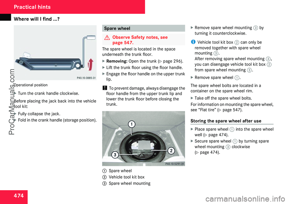 MERCEDES-BENZ CL-CLASS 2009  Owners Manual ProCarManuals.com 