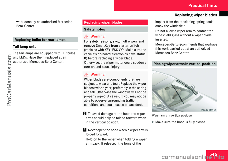MERCEDES-BENZ CL-CLASS 2009  Owners Manual ProCarManuals.com 