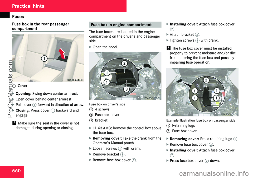 MERCEDES-BENZ CL-CLASS 2009 Owners Manual ProCarManuals.com MERCEDES-BENZ CL-CLASS 2009 Owners Manual ProCarManuals.com