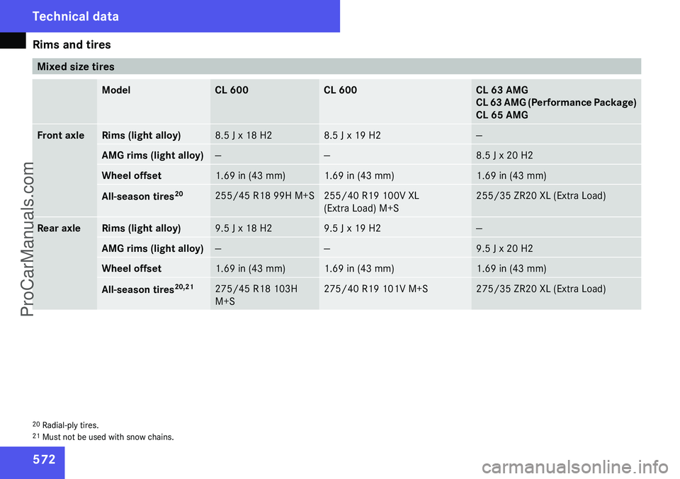 MERCEDES-BENZ CL-CLASS 2009  Owners Manual ProCarManuals.com 