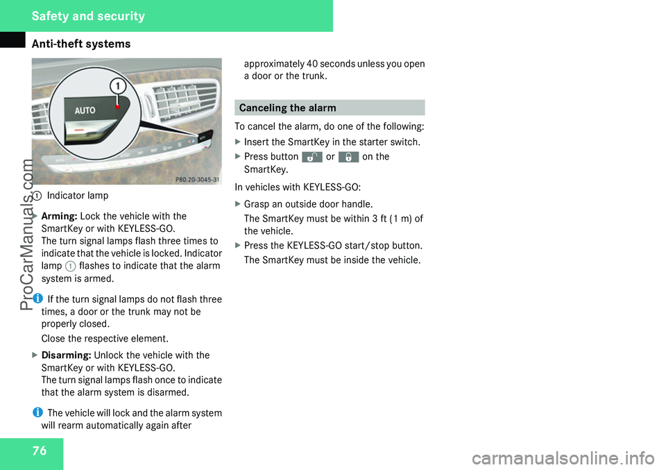 MERCEDES-BENZ CL-CLASS 2009 Manual PDF ProCarManuals.com MERCEDES-BENZ CL-CLASS 2009 Manual PDF ProCarManuals.com