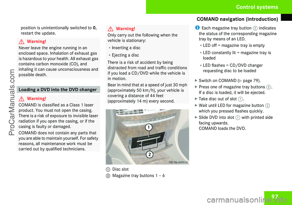 MERCEDES-BENZ CL-CLASS 2009 Owners Manual ProCarManuals.com MERCEDES-BENZ CL-CLASS 2009 Owners Manual ProCarManuals.com