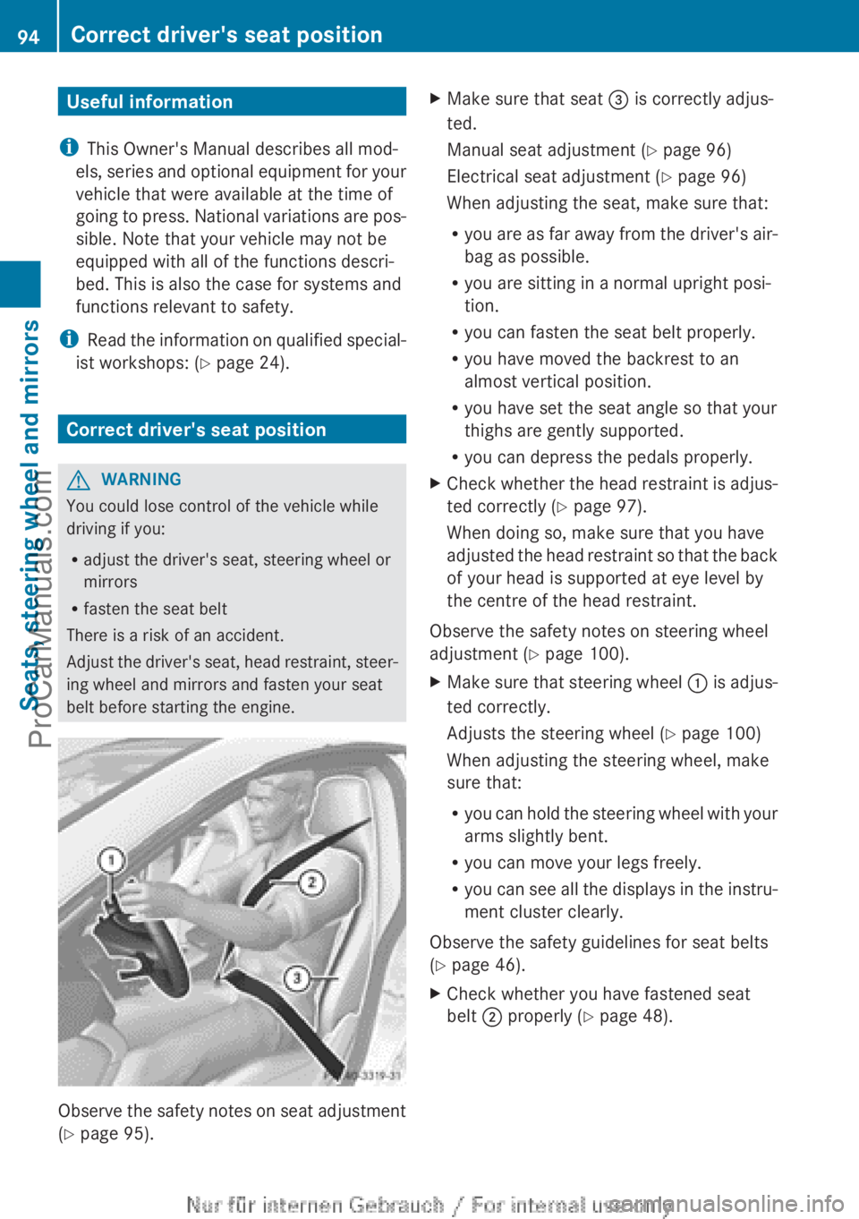 MERCEDES-BENZ CLA-CLASS 2013 Owners Manual Useful information
i This Owner's Manual describes all mod-
els, series and optional equipment for your
vehicle that were available at the time of
going to press. National variations are pos-
sibl MERCEDES-BENZ CLA-CLASS 2013 Owners Manual Useful information
i This Owner's Manual describes all mod-
els, series and optional equipment for your
vehicle that were available at the time of
going to press. National variations are pos-
sibl