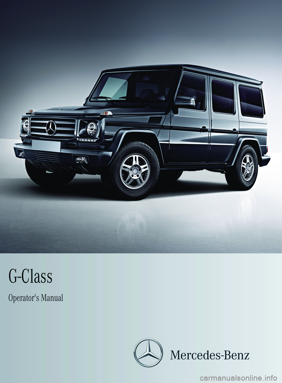 MERCEDES-BENZ G-CLASS SUV 2014  Owners Manual 