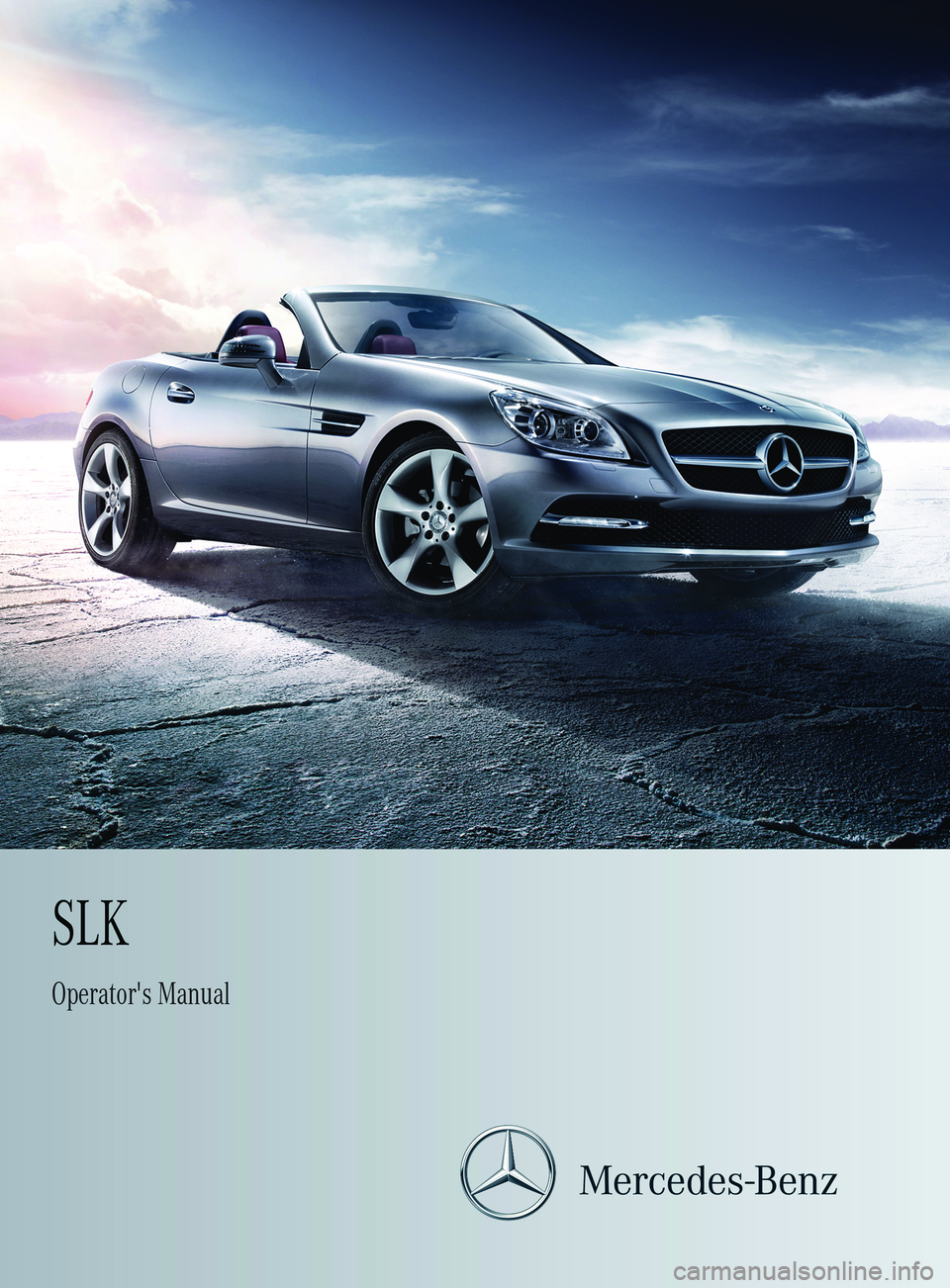 MERCEDES-BENZ SLK-CLASS ROADSTER 2014  Owners Manual 