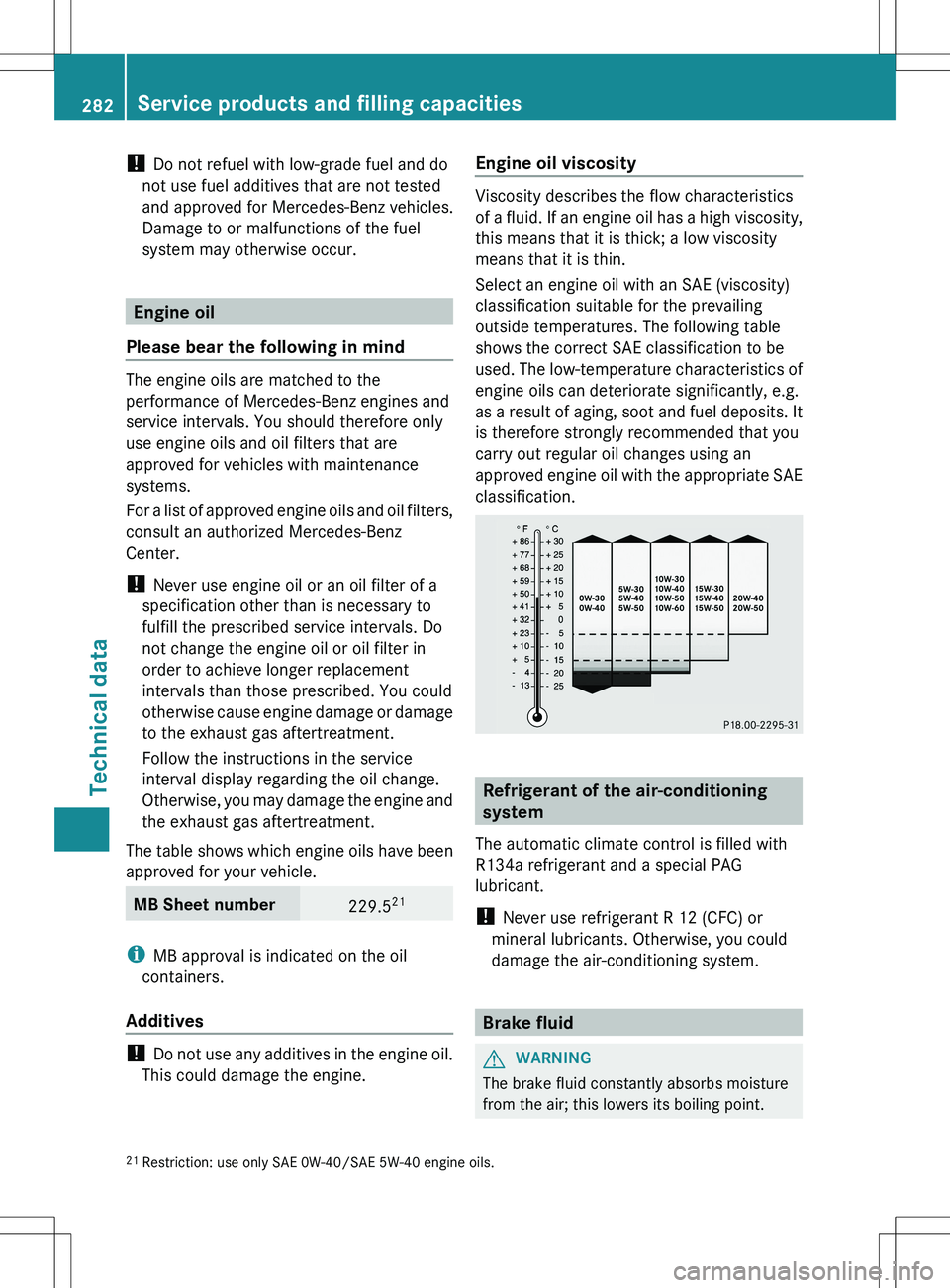 MERCEDES-BENZ SLS AMG ROADSTER 2012 Owners Manual ! Do not refuel with low-grade fuel and do
not use fuel additives that are not tested
and approved for Mercedes-Benz vehicles.
Damage to or malfunctions of the fuel
system may otherwise occur.
Engine MERCEDES-BENZ SLS AMG ROADSTER 2012 Owners Manual ! Do not refuel with low-grade fuel and do
not use fuel additives that are not tested
and approved for Mercedes-Benz vehicles.
Damage to or malfunctions of the fuel
system may otherwise occur.
Engine