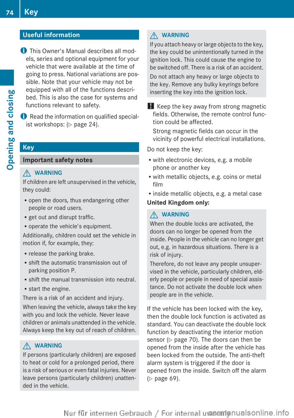 MERCEDES-BENZ A CLASS 2012 Manual PDF Useful information
i This Owner's Manual describes all mod-
els, 
series and optional equipment for your
vehicle that were available at the time of
going to press. National variations are pos-
sib