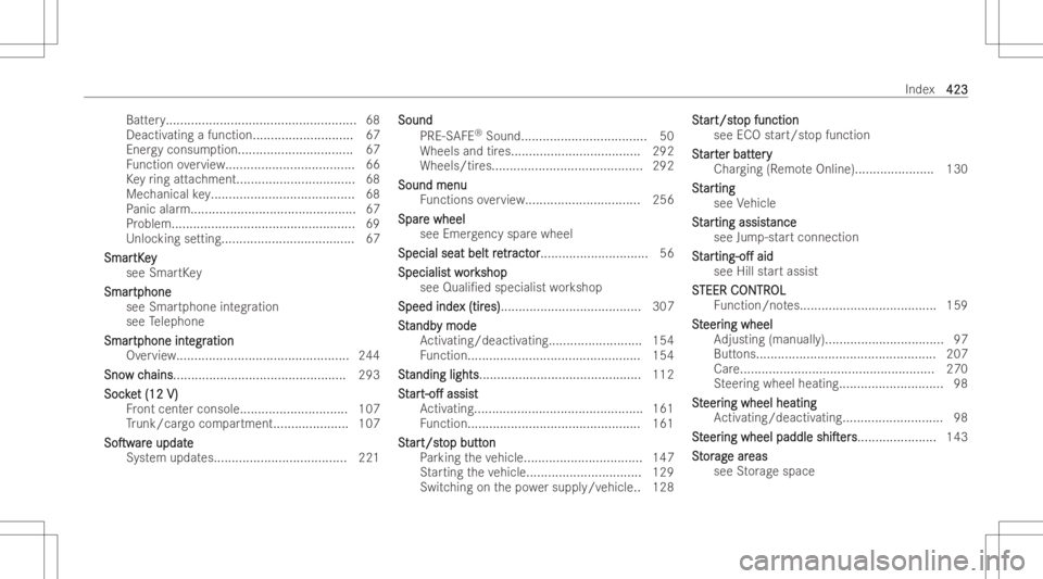 MERCEDES-BENZ A CLASS 2023  Owners Manual Batt
ery.. ...... .............................................68
Dea ctivating a<00470056004F00440055004A0050004F000F000F000F000F000F000F000F000F
000F000F000F000F000F000F000F000F000F000F000F000F000F0