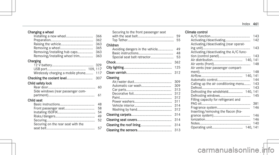 MERCEDES-BENZ C CLASS COUPE 2023  Owners Manual �C�h�a�n�g�i�n�g� �a� �w�h�e�e�l�I�n�s�t�a�l�l�i�n�g� �a� �n�e�w� �w�h�e�e�l�.�.�.�.�.�.�.�.�.�.�.�.�.�.�.�.�.�.�.�.�.�.�.�.�.�.�.�. �3�6�6
�P�r�e�p�a�r�a�t�i�o�n�.�.�.�.�.�.�.�.�.�.�.�.�.�.�.�.�.�.�.
