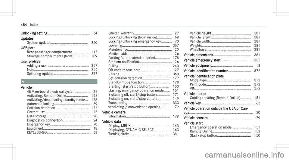 MERCEDES-BENZ C CLASS COUPE 2023  Owners Manual �U�n�l�o�c�k�i�n�g� �s�e�t�t�i�n�g�.�.�.�.�.�.�.�.�.�.�.�.�.�.�.�.�.�.�.�.�.�.�.�.�.�.�.�.�.�.�.�.�.�.�.�.�.�.�.�.�.�.�. �6�4
�U�p�d�a�t�e�s �S�y�s�t�e�m� �u�p�d�a�t�e�s�.�.�.�.�.�.�.�.�.�.�.�.�.�.�.�
