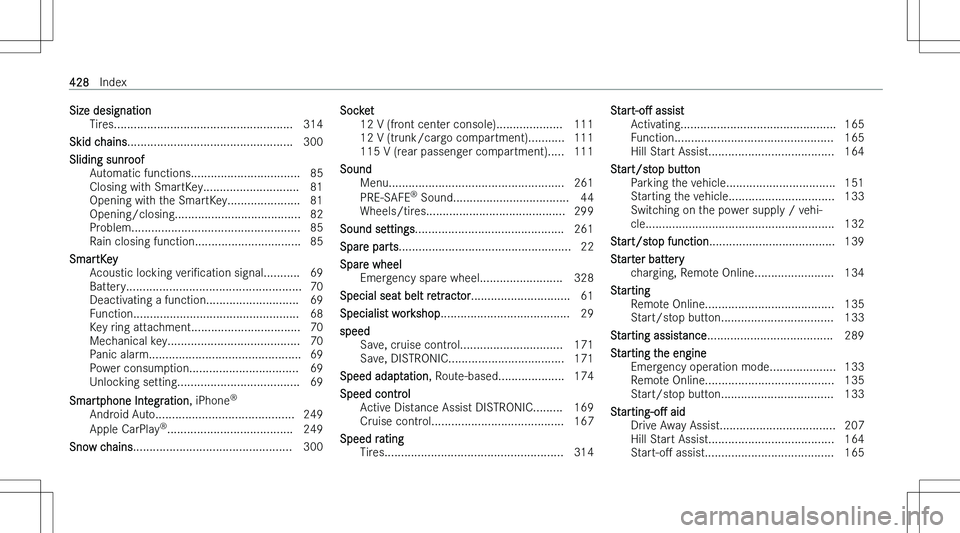 MERCEDES-BENZ CLA 2023  Owners Manual �S�i�z�e� �d�e�s�i�g�n�a�t�i�o�n�T�i�r�e�s�.�.�.�.�.�.�.�.�.�.�.�.�.�.�.�.�.�.�.�.�.�.�.�.�.�.�.�.�.�.�.�.�.�.�.�.�.�.�.�.�.�.�.�.�.�.�.�.�.�.�.�.�.�. �3�1�4
�S�k�i�d� �c�h�a�i�n�s �.�.�.�.�.�.�.�.�.�