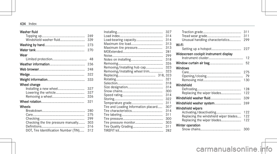 MERCEDES-BENZ CLA 2023  Owners Manual �W�a�s�h�e�r� O�u�i�d
�T�o�p�p�i�n�g� �u�p�.�.�.�.�.�.�.�.�.�.�.�.�.�.�.�.�.�.�.�.�.�.�.�.�.�.�.�.�.�.�.�.�.�.�.�.�.�.�.�.�.�.�.�.�. �2�6�9
�W�i�n�d�s�h�i�e�l�d� �w�a�s�h�e�r�  O�u�i�d�.�.�.�.�.�.�.