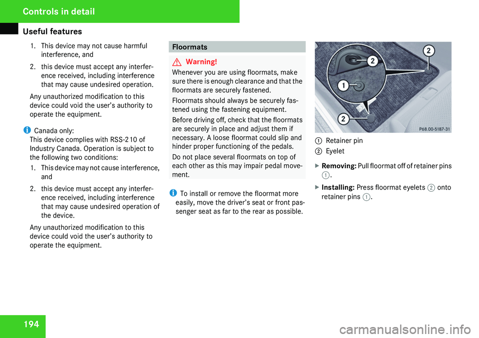 MERCEDES-BENZ CLS 2009  Owners Manual 