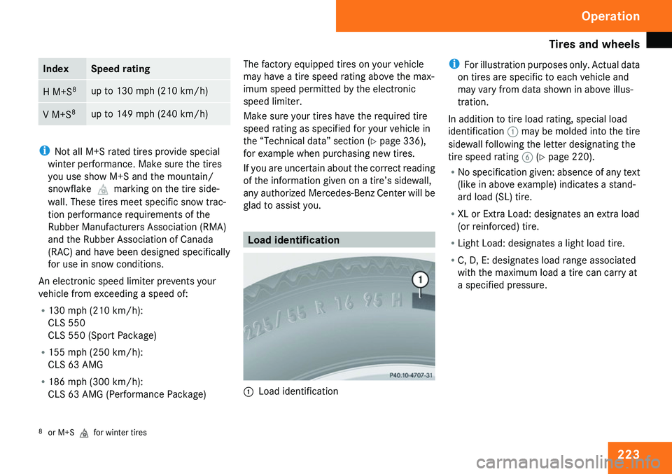 MERCEDES-BENZ CLS 2009  Owners Manual 