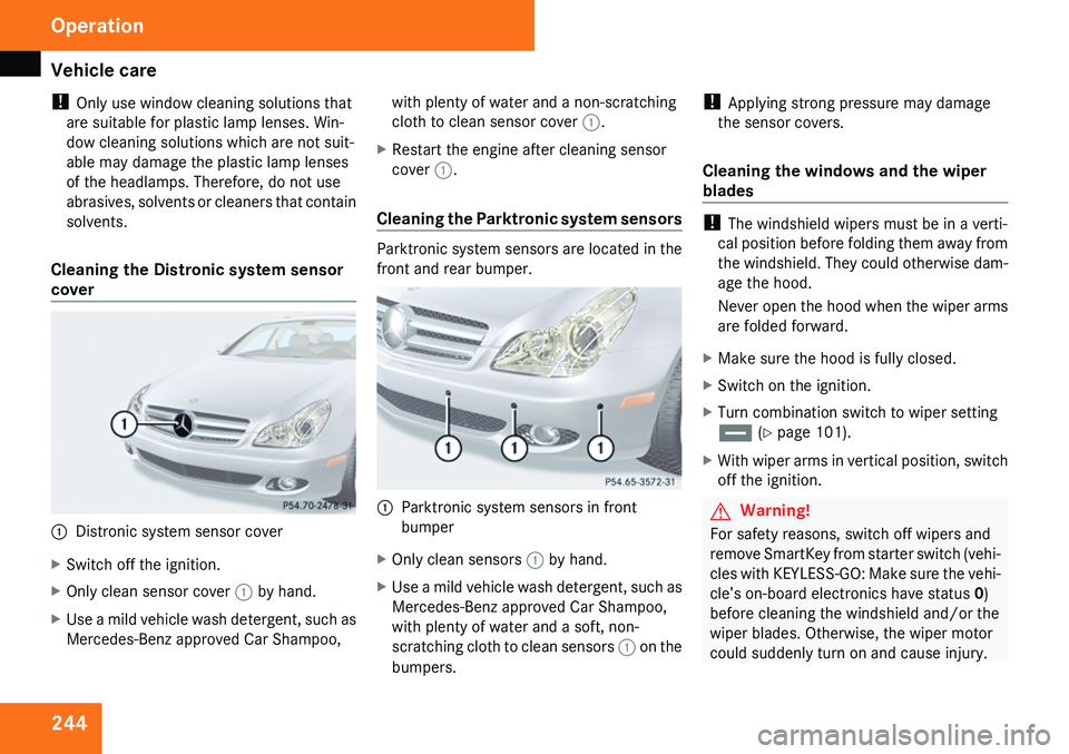 MERCEDES-BENZ CLS 2009  Owners Manual 