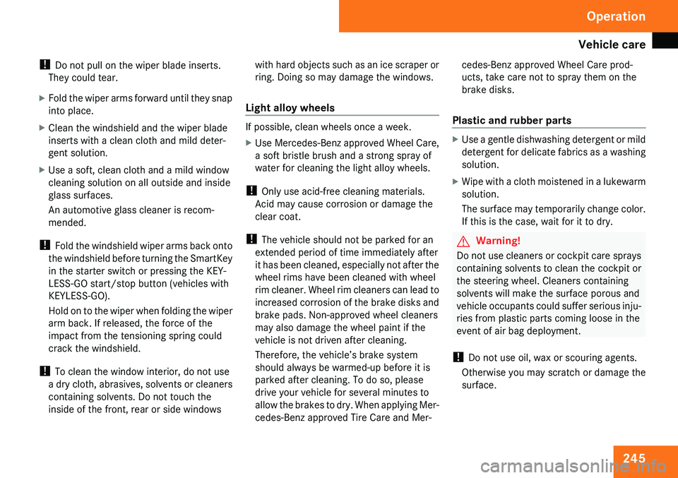 MERCEDES-BENZ CLS 2009  Owners Manual 