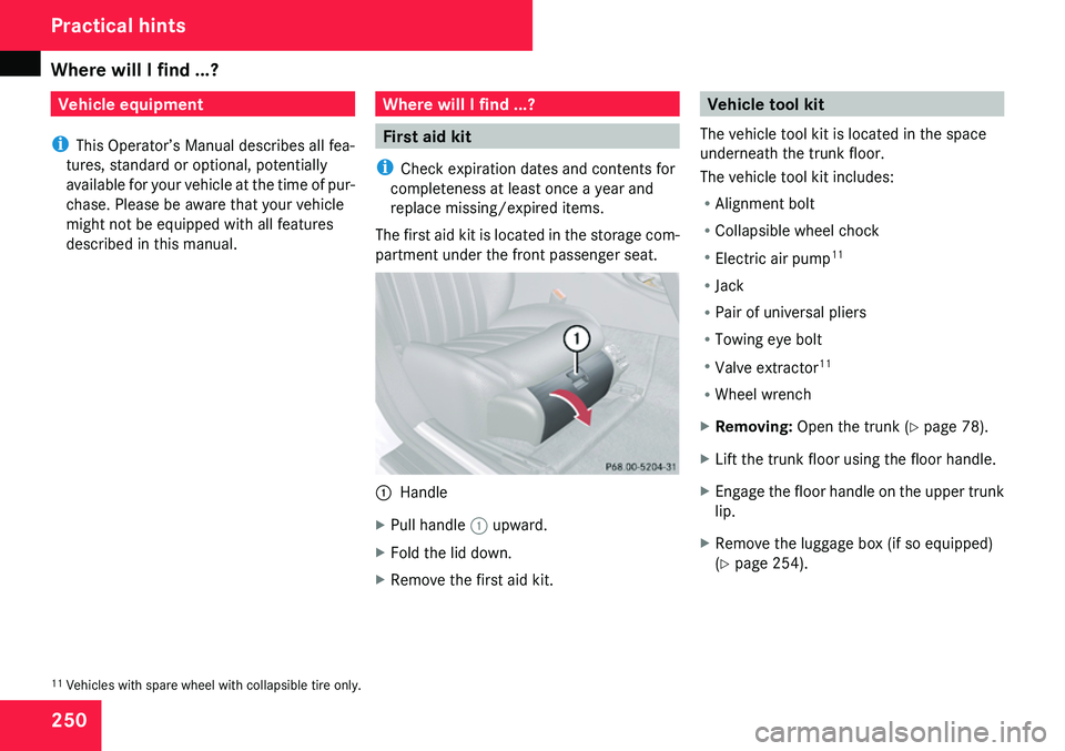 MERCEDES-BENZ CLS 2009  Owners Manual 