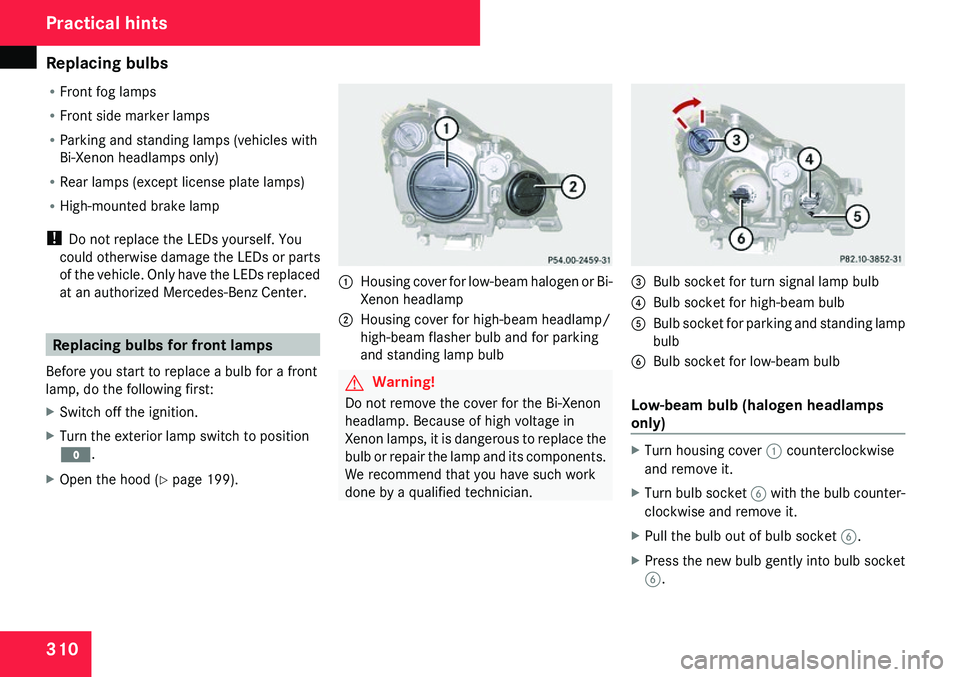 MERCEDES-BENZ CLS 2009 Owners Manual MERCEDES-BENZ CLS 2009 Owners Manual
