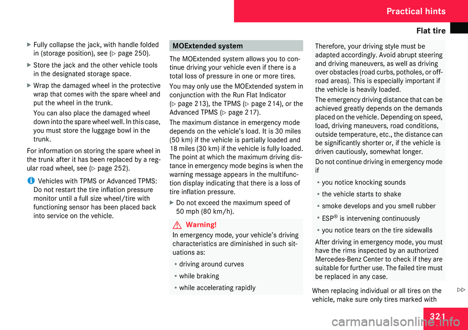 MERCEDES-BENZ CLS 2009  Owners Manual 