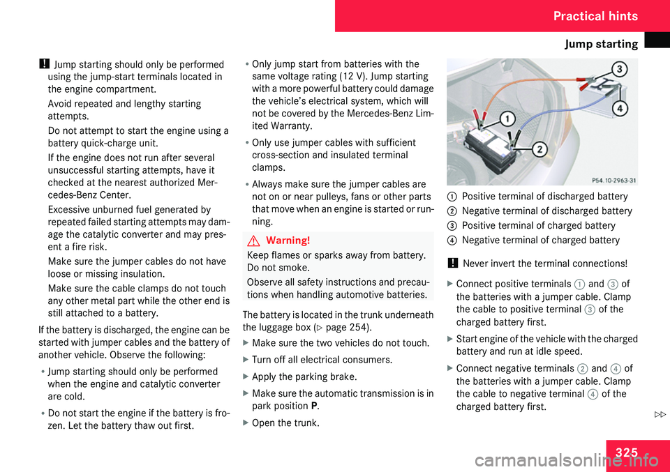 MERCEDES-BENZ CLS 2009  Owners Manual 